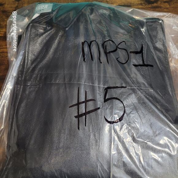 Vtg Wilsons M Julian Pebbled Leather Car Coat Blazer Coat Jacket 2X Y2K 90's - Picture 13 of 13